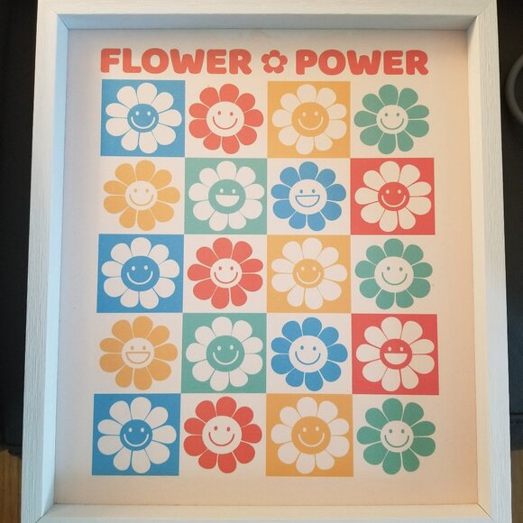 Other - Flower Power Wall Art